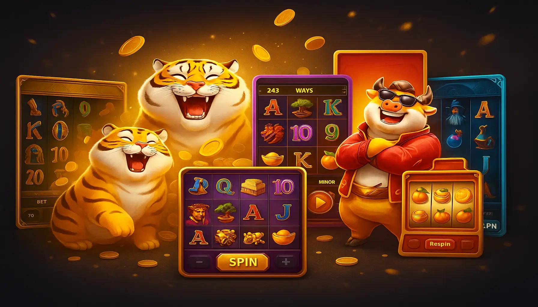 Jogos de Slot no Casino Online XJWIN