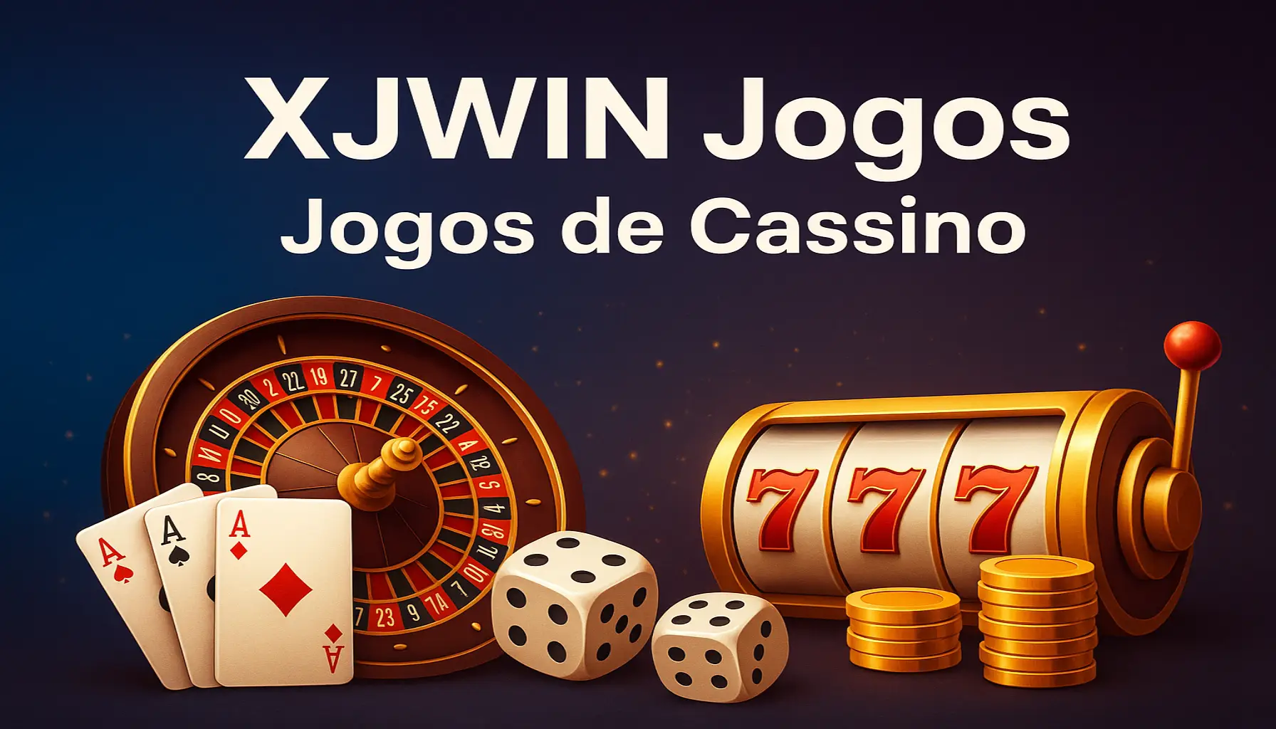 Jogos de cassino online inovadores e emocionantes na XJWIN